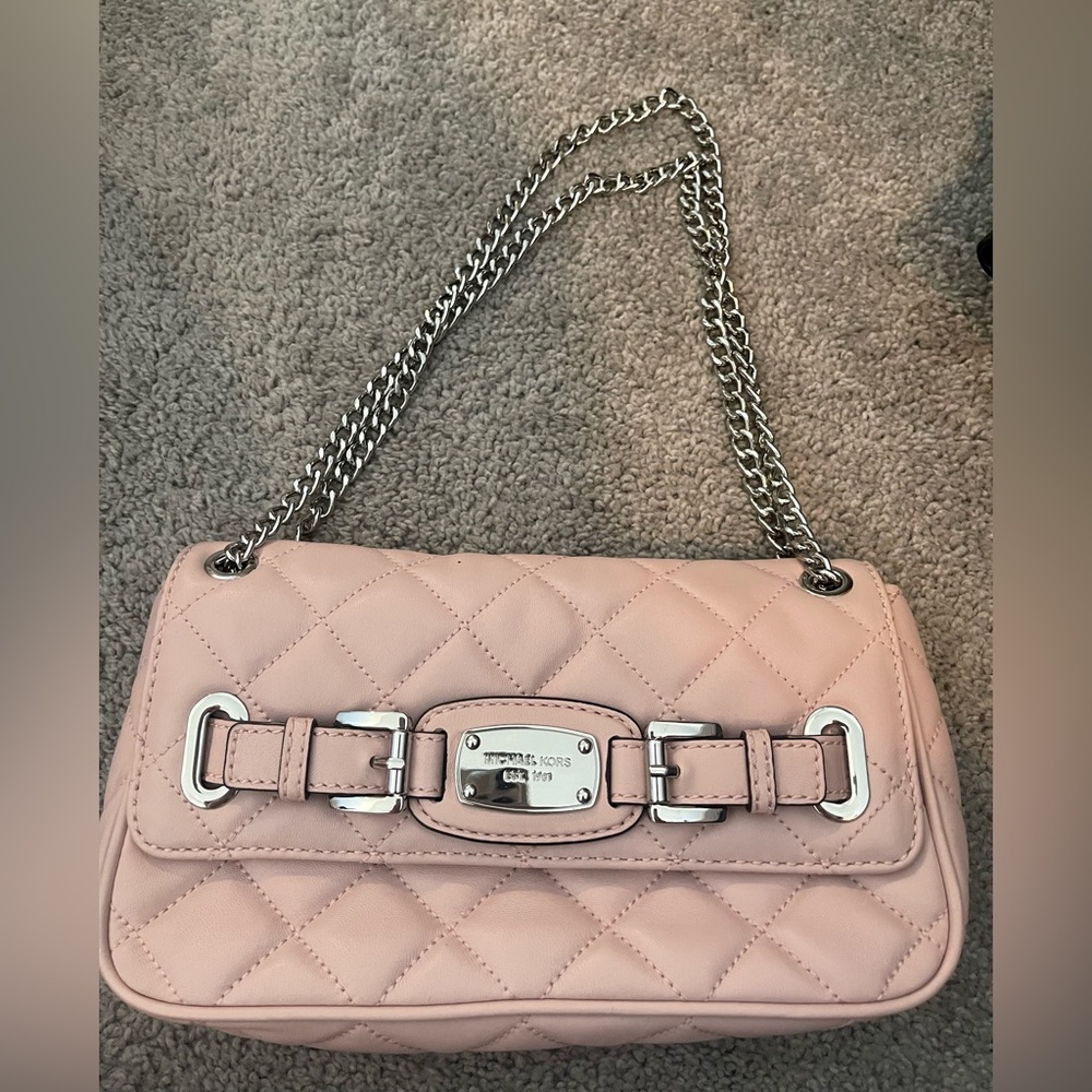 Pink Michael Kors purse